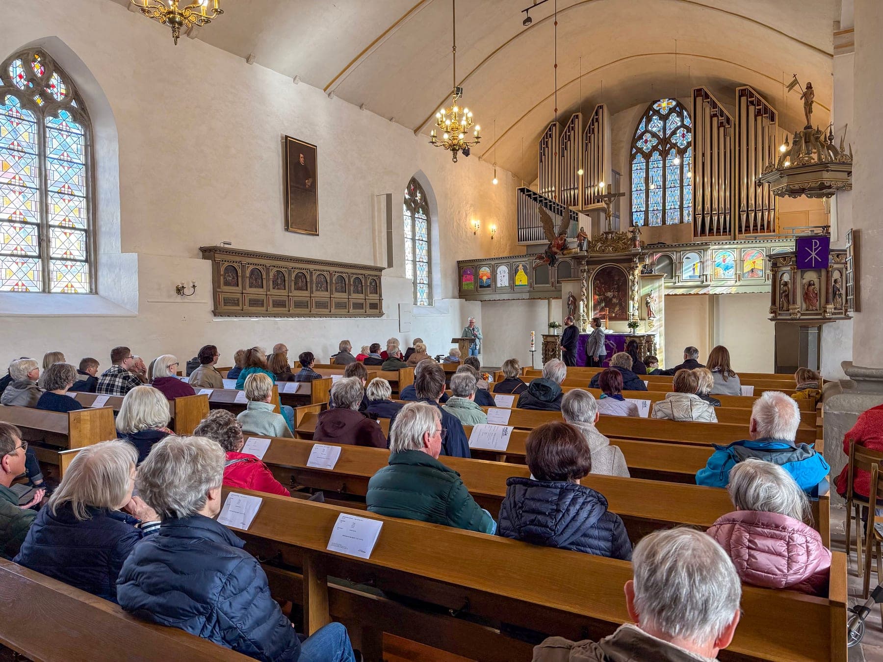 Gottesdienst in der Kirche St. Stephan